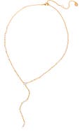 Girls Crew Dew You Cubic Zirconia Y-Drop Necklace