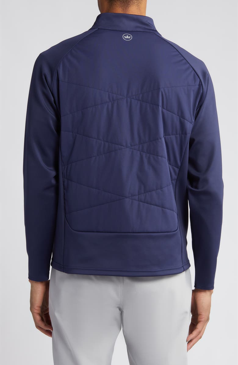 Peter Millar Merge Water Resistant Hybrid Jacket, Alternate, color, Navy