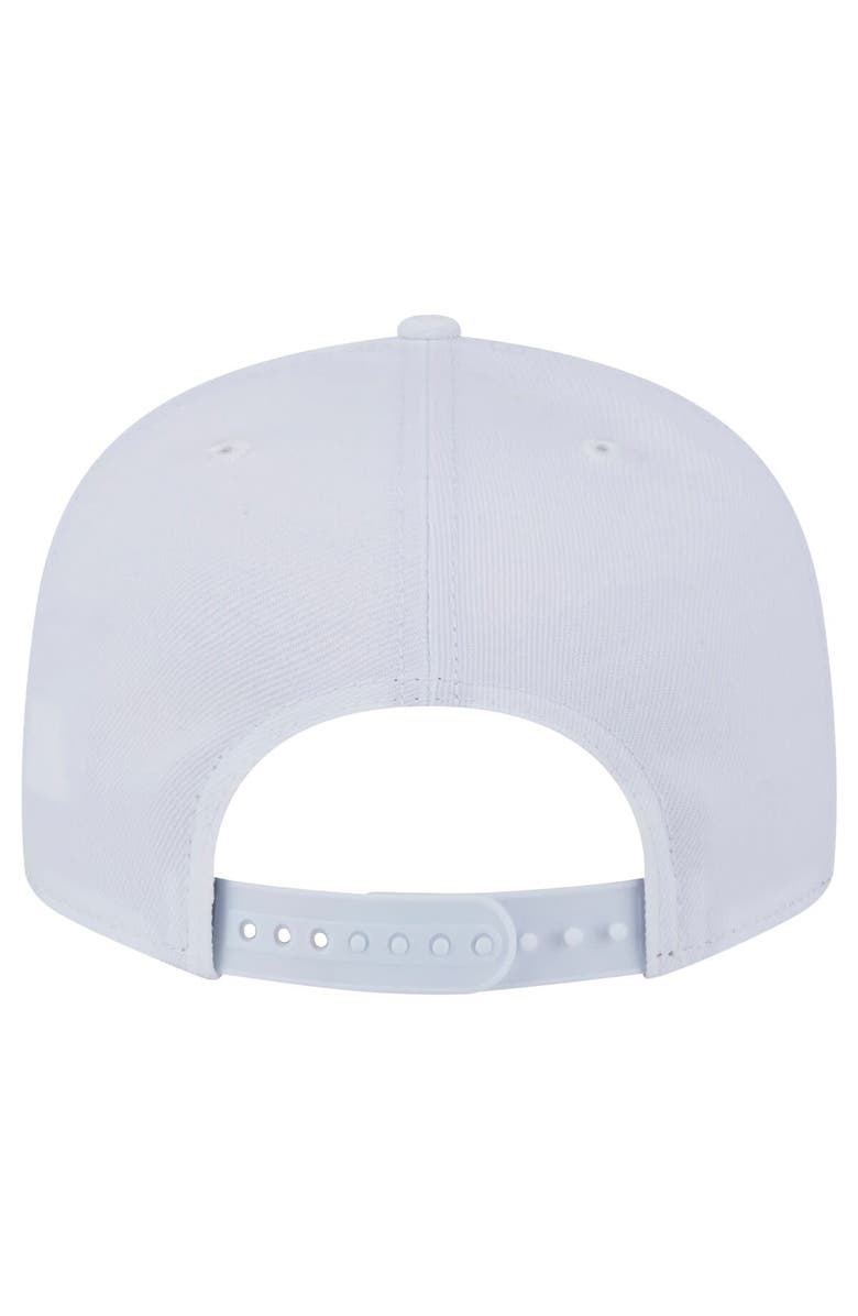 New Era Men's New Era Houston Texans Main White on White 9FIFTY Snapback Hat, Alternate, color, White