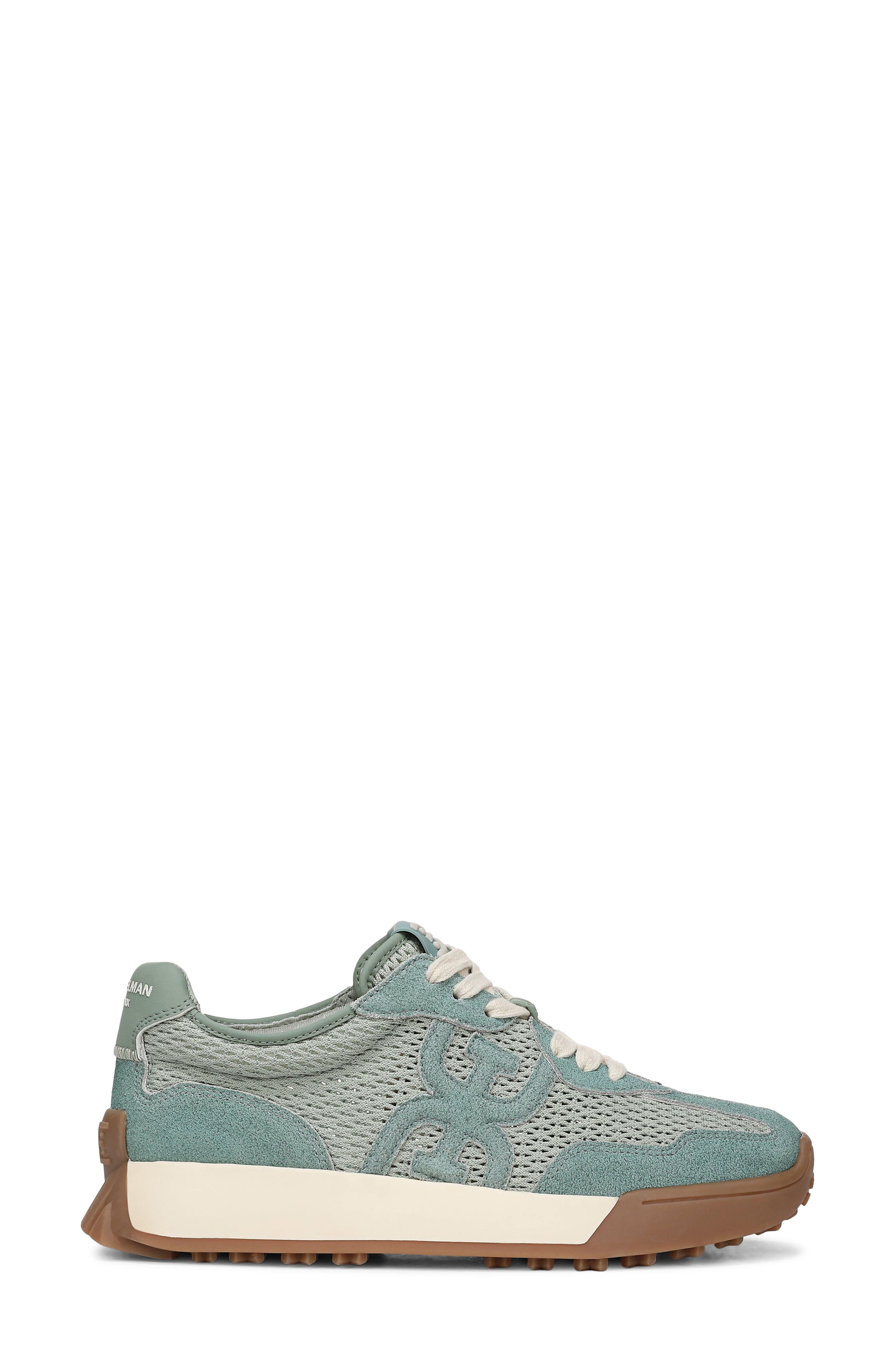 Langley Mesh Sneaker, Alternate, color, SAGE SKY/ ANTIQUE GREEN