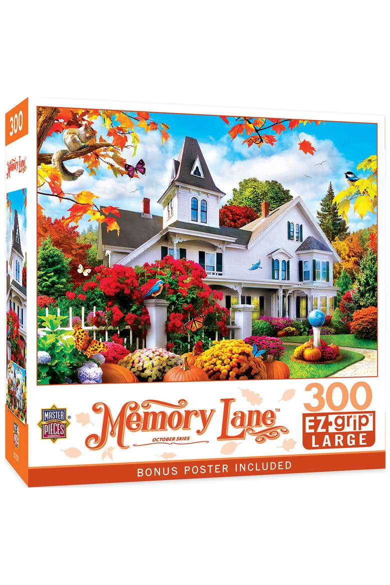 October Skies 300 Piece Jigsaw Puzzle, Main, color, Multicolor