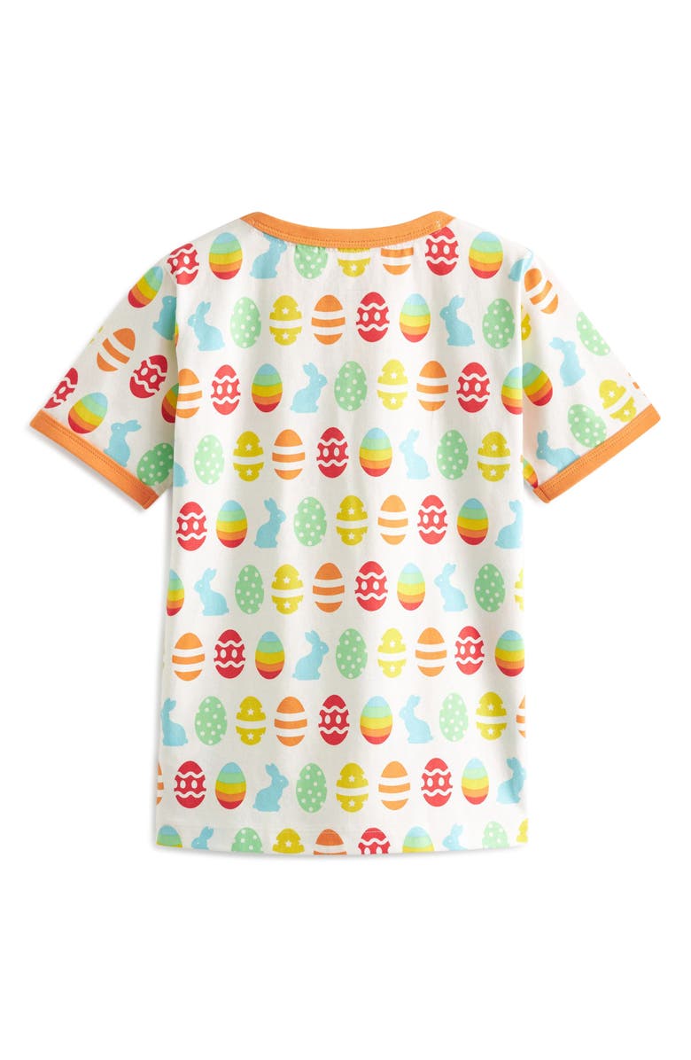 Little Bird Kids' Super Eggcited Cotton Graphic T-Shirt, Alternate, color, White Multi