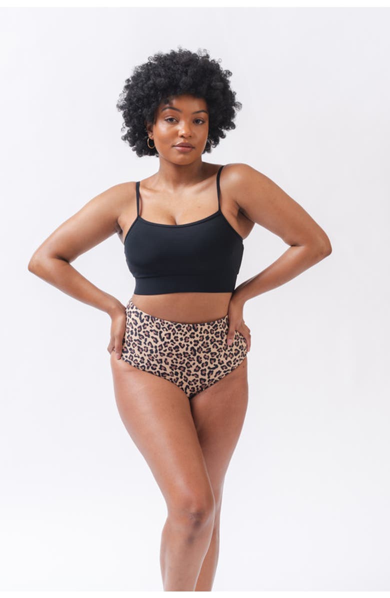 Lime Ricki Swimwear Bralette, Main, color, Black