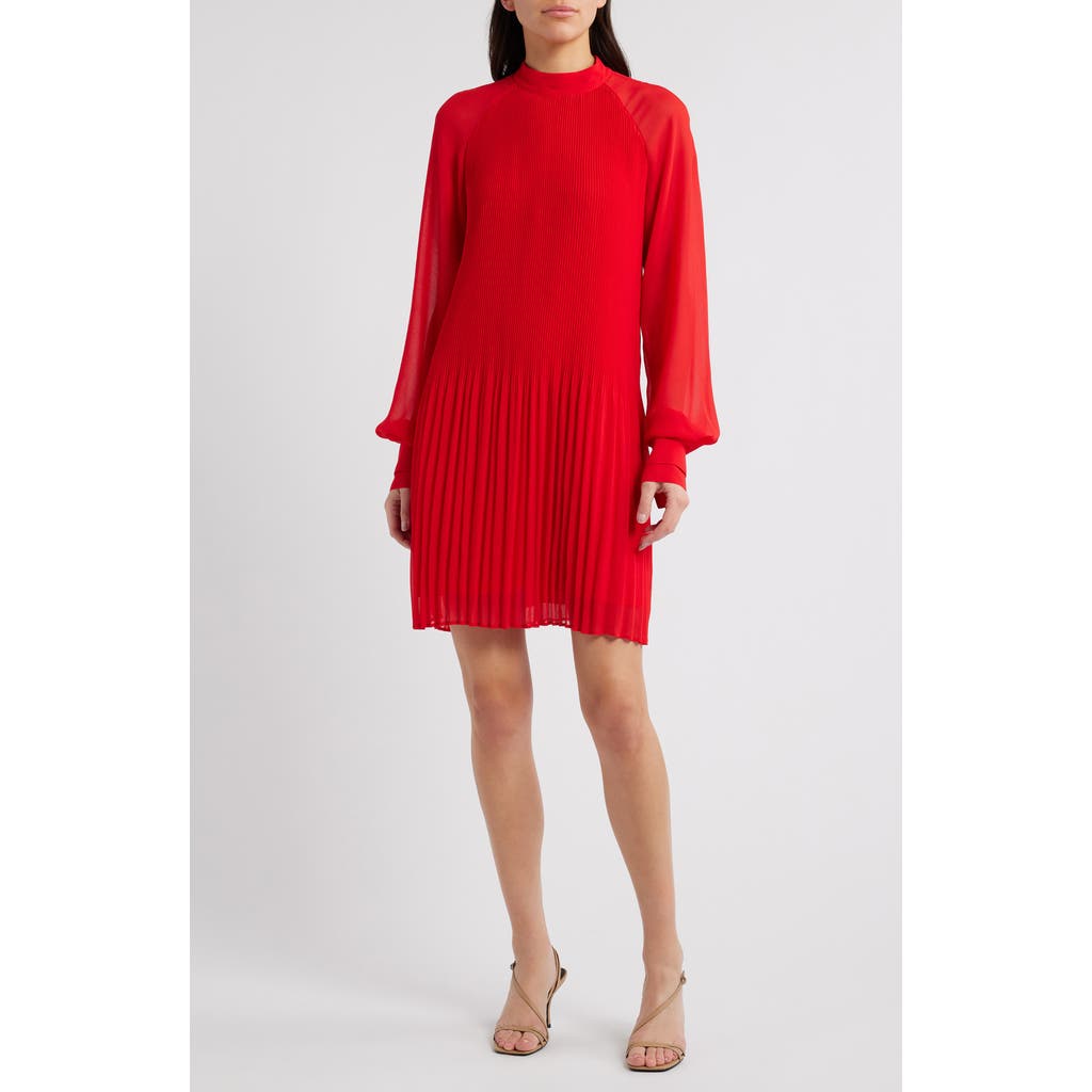 red long sleeve shift dress Buy Friends Like These Red Long Sleeve Button Through Midi Shirt Dress from Next USA
