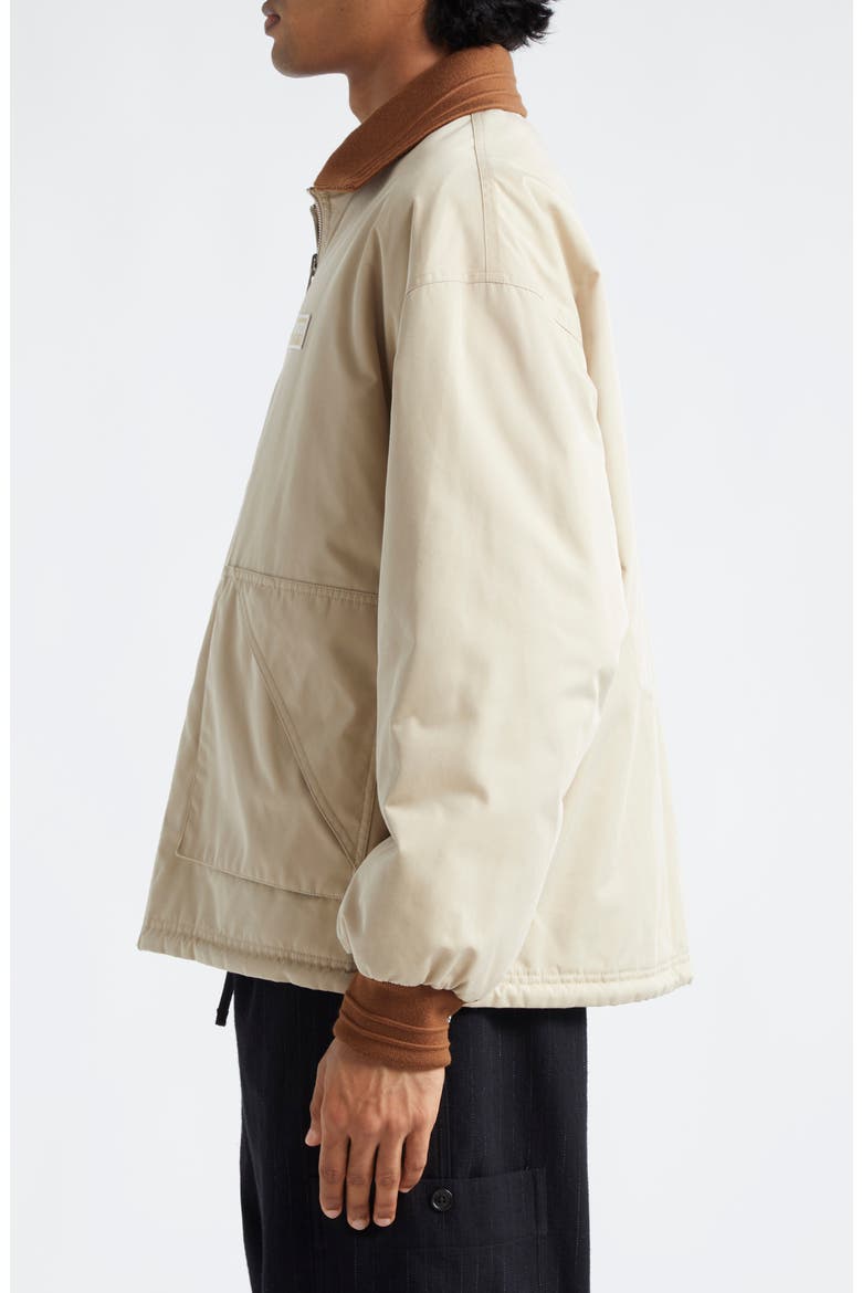Elevated Reversible Coach's Jacket, Alternate, color, BEIGE