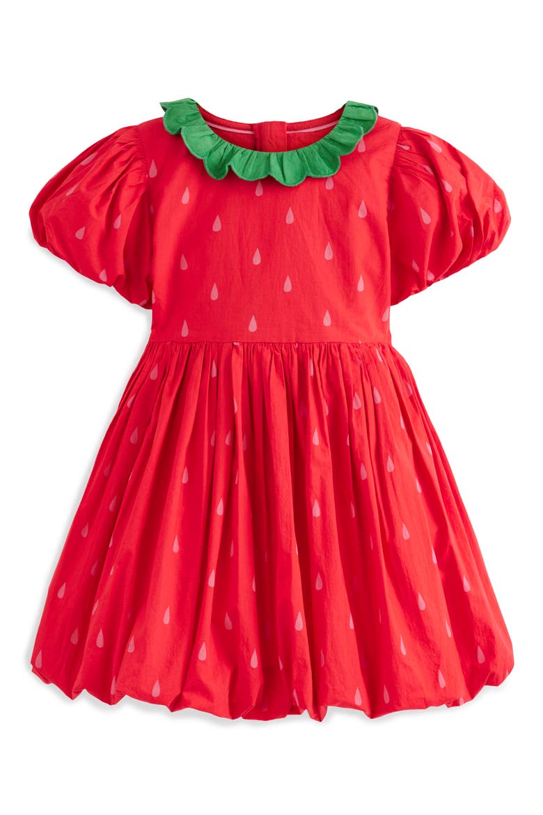 nordstrom toddler christmas dresses Boden Girls Bubble Hem Dress in Red