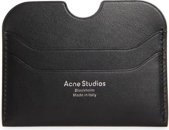 ★人気★ Acne Studios Elmas Card Holder Black Acne Studios Elmas Large Card Holder Black | END. (AR)
