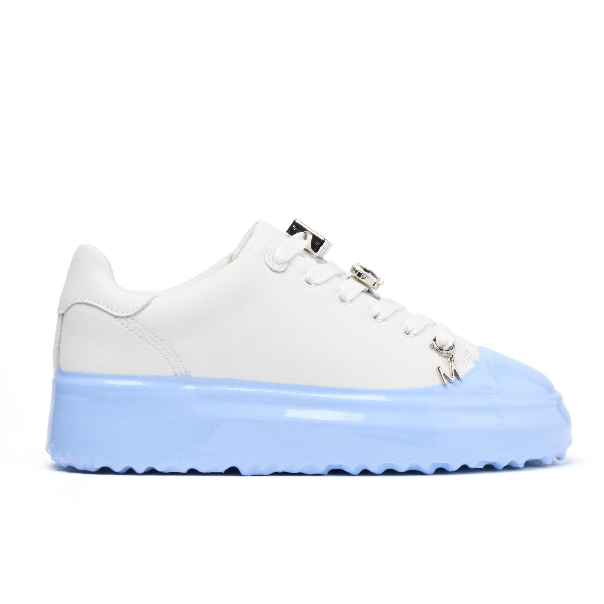  White/ Blue