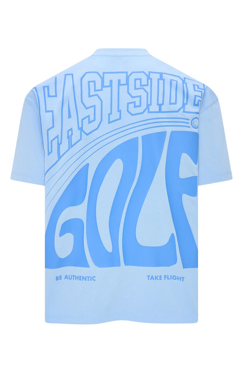 Eastside Golf Take Flight Cotton Graphic T-shirt, Alternate, color, Provence Blue