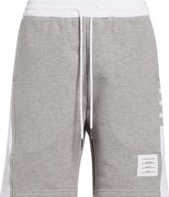 Thom Browne 4-Bar French Terry Sweat Shorts