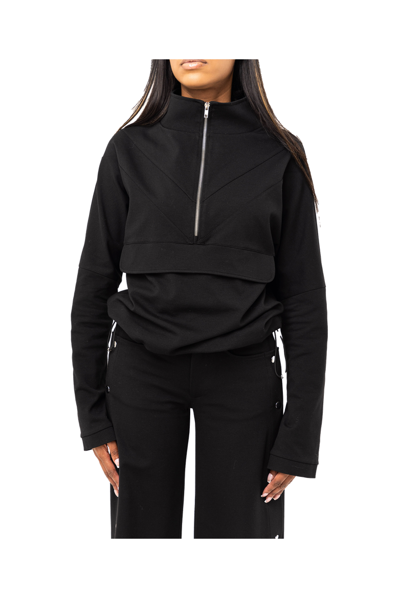 Sovana Pullover Jacket, Main, color, Black