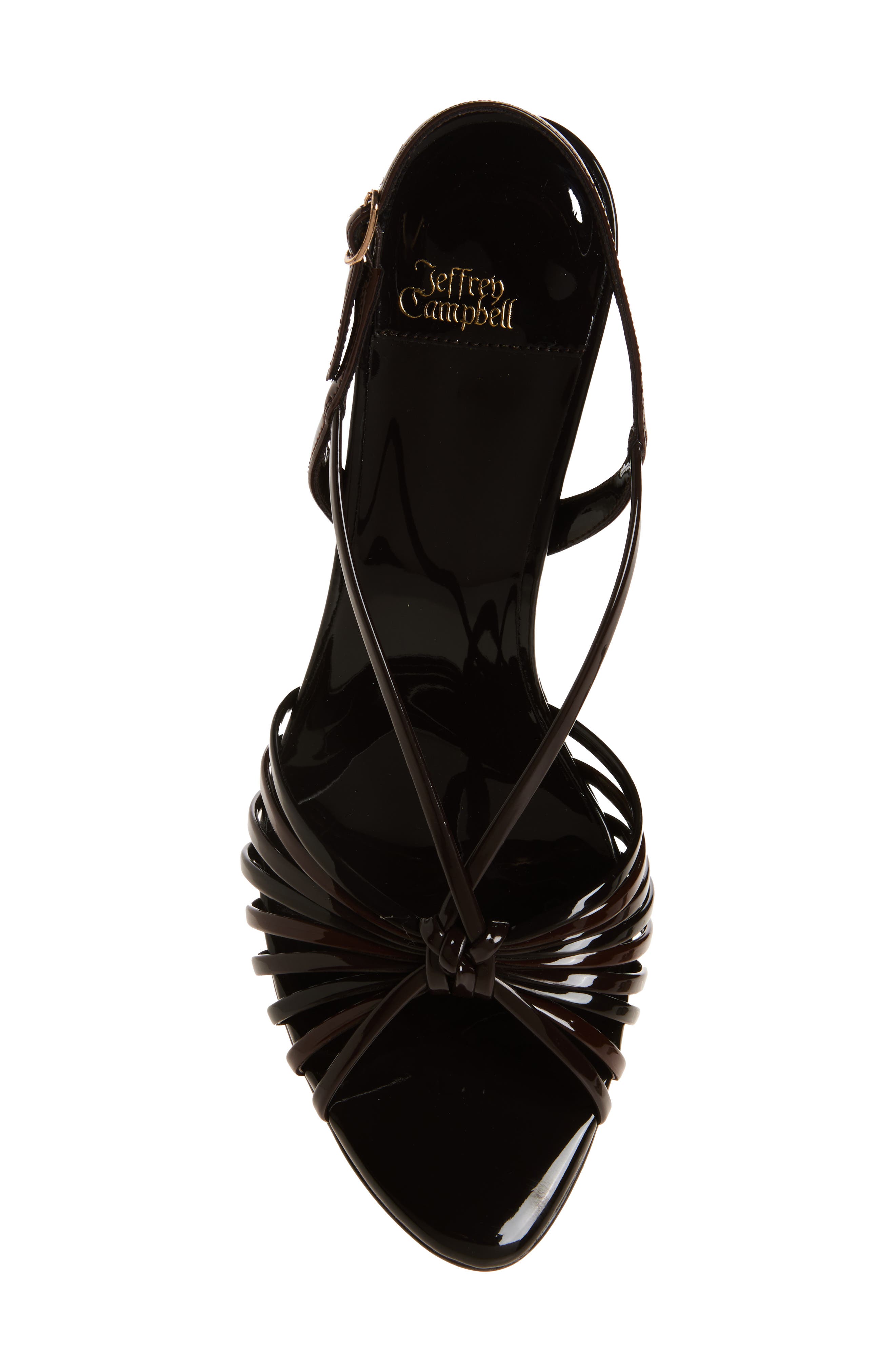 Jeffrey Campbell Galaxia Slingback Sandal, Alternate, color, Brown Combo