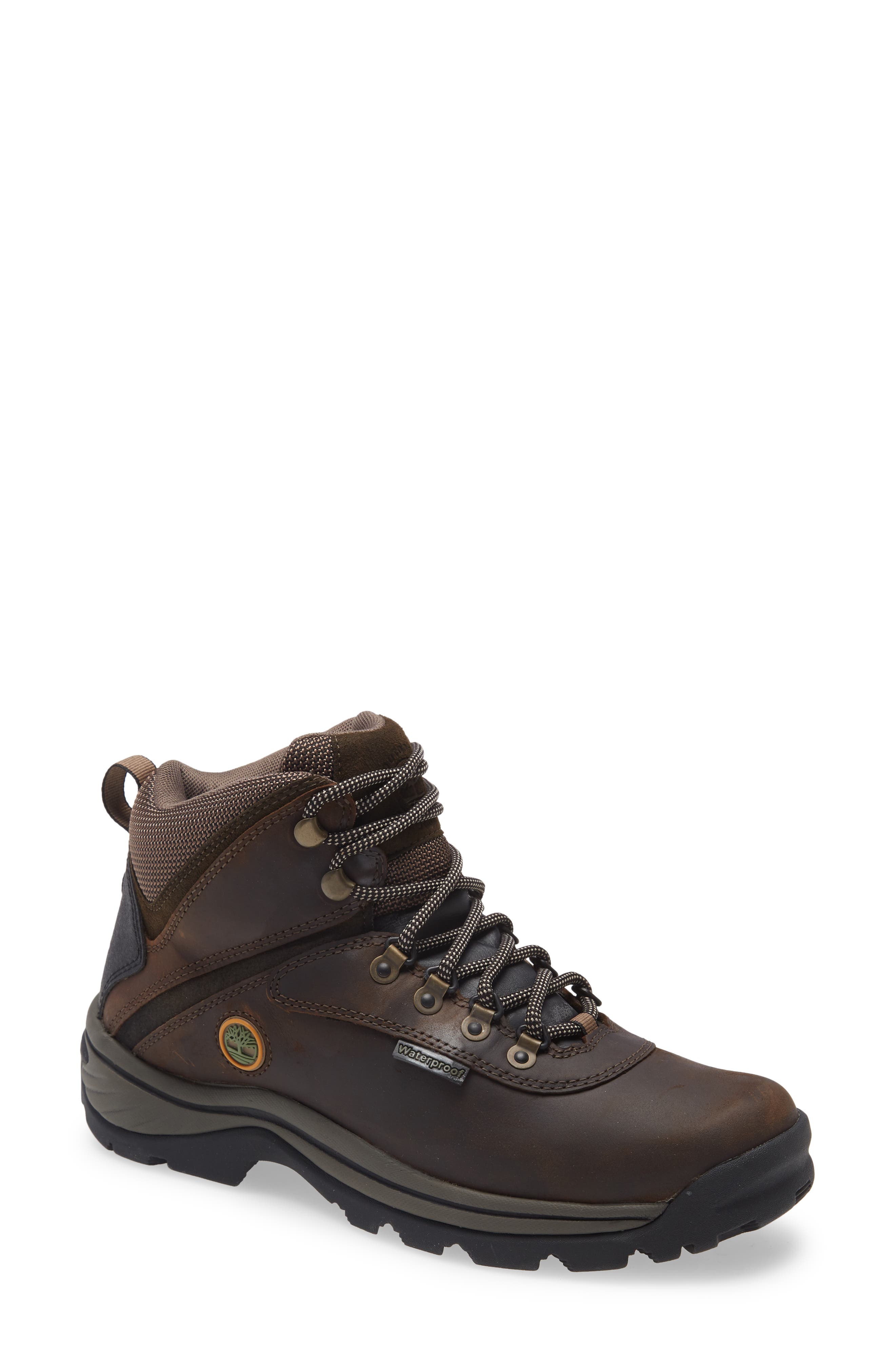 White Ledge Mid Hiking Boot, Main, color, DARK BROWN