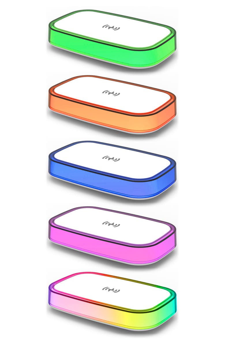 Westclox Night Light Wireless Charging Pad, Alternate, color,