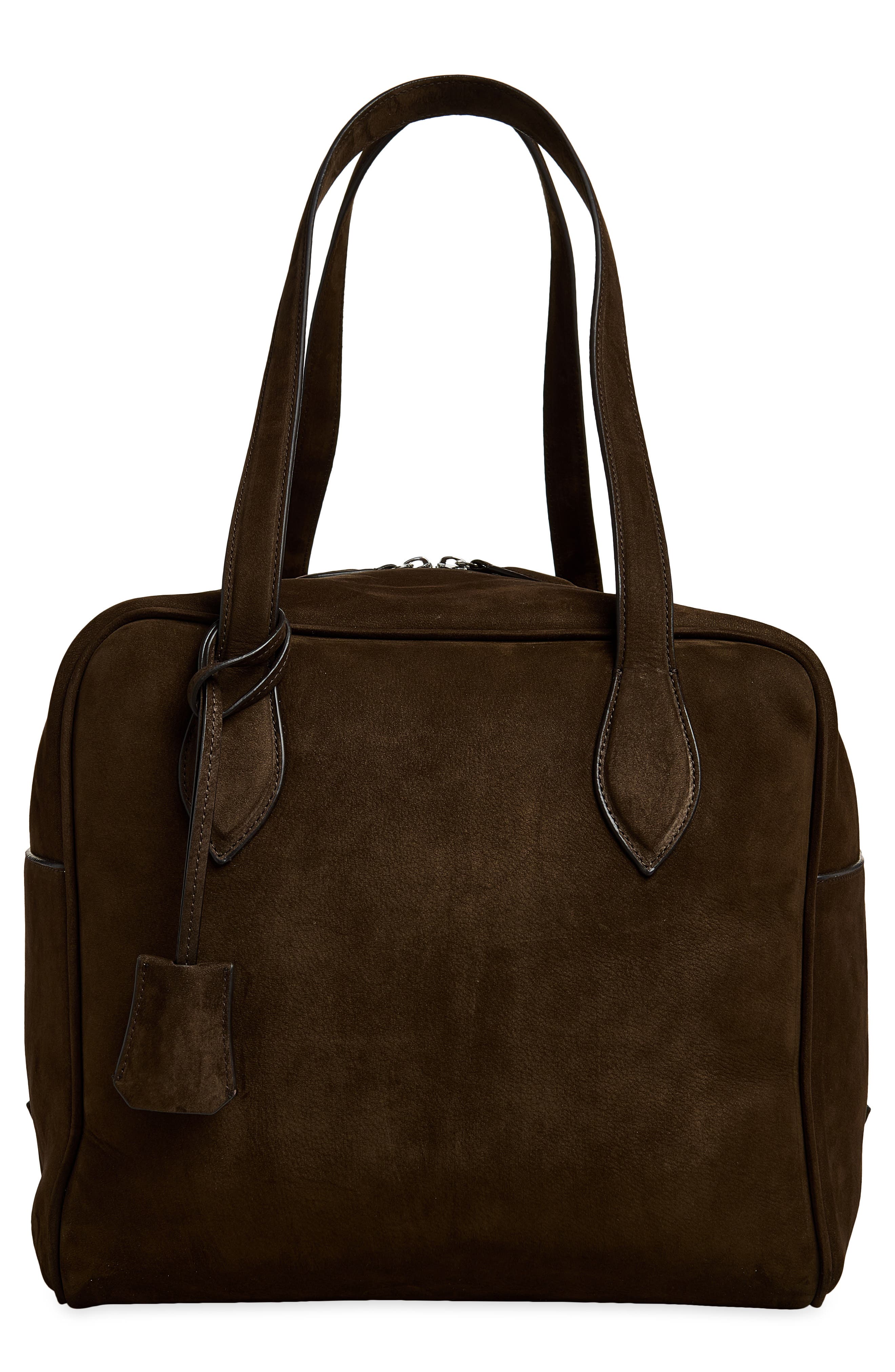 Maxi Cubetto Shoulder Bag, Main, color, TESTA DI MORO