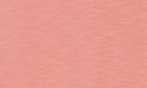 14th & Union Slub Cotton Crewneck T-shirt In Pink Desert