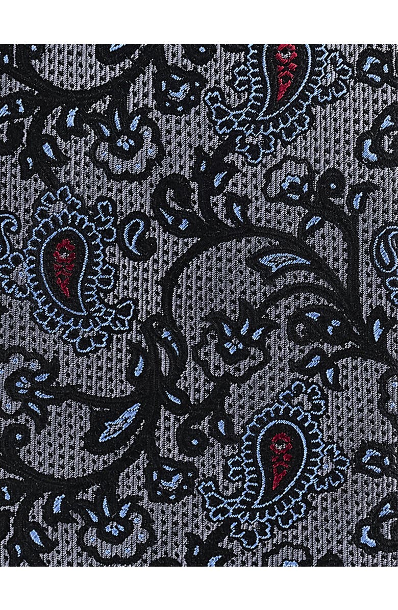 Oak Hill Premium by DXL Big & Tall Paisley Vines Tie, Alternate, color,