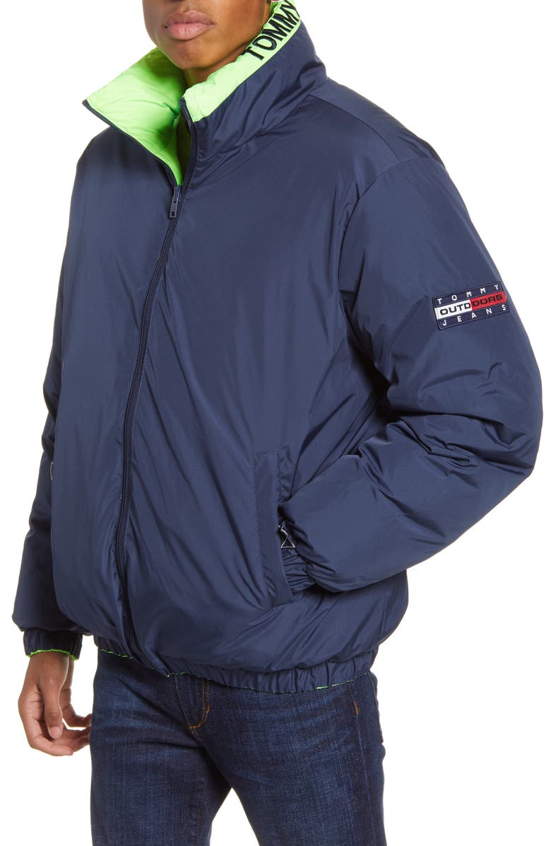 TOMMY JEANS TJM Reversible Puffer Jacket, Alternate, color,
