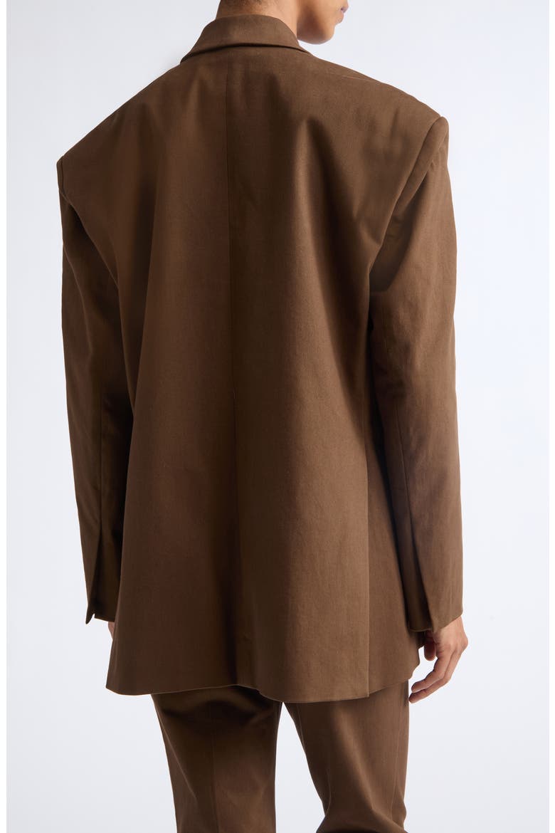 The Oversized Blazer, Alternate, color, BROWN