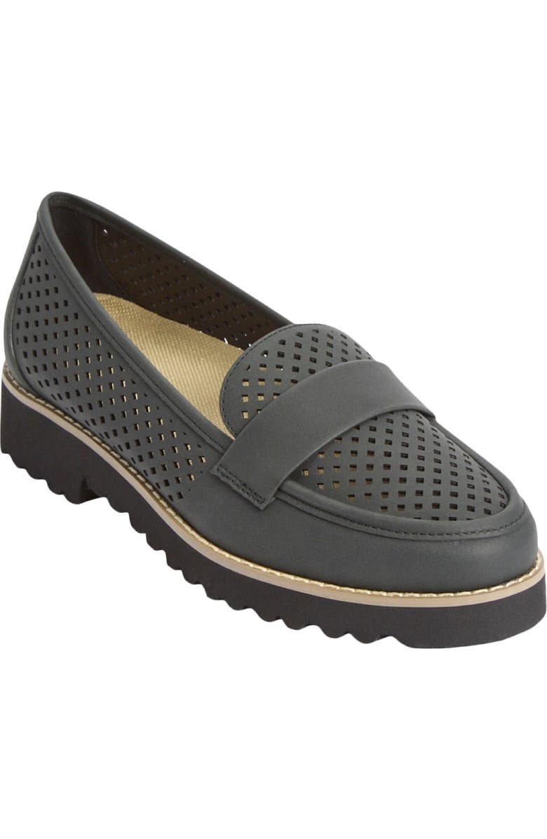 Comfortview The Essence Slip On Loafer, Main, color, Black