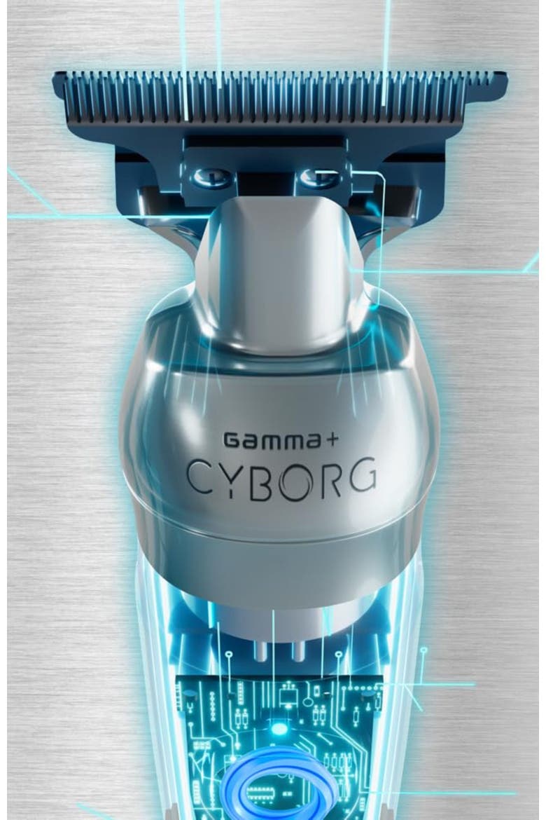 Cyborg Professional Cordless Hair Trimmer, Alternate, color, Silver