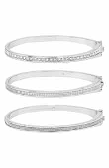 GUESS Set of 3 Hinge Bracelets