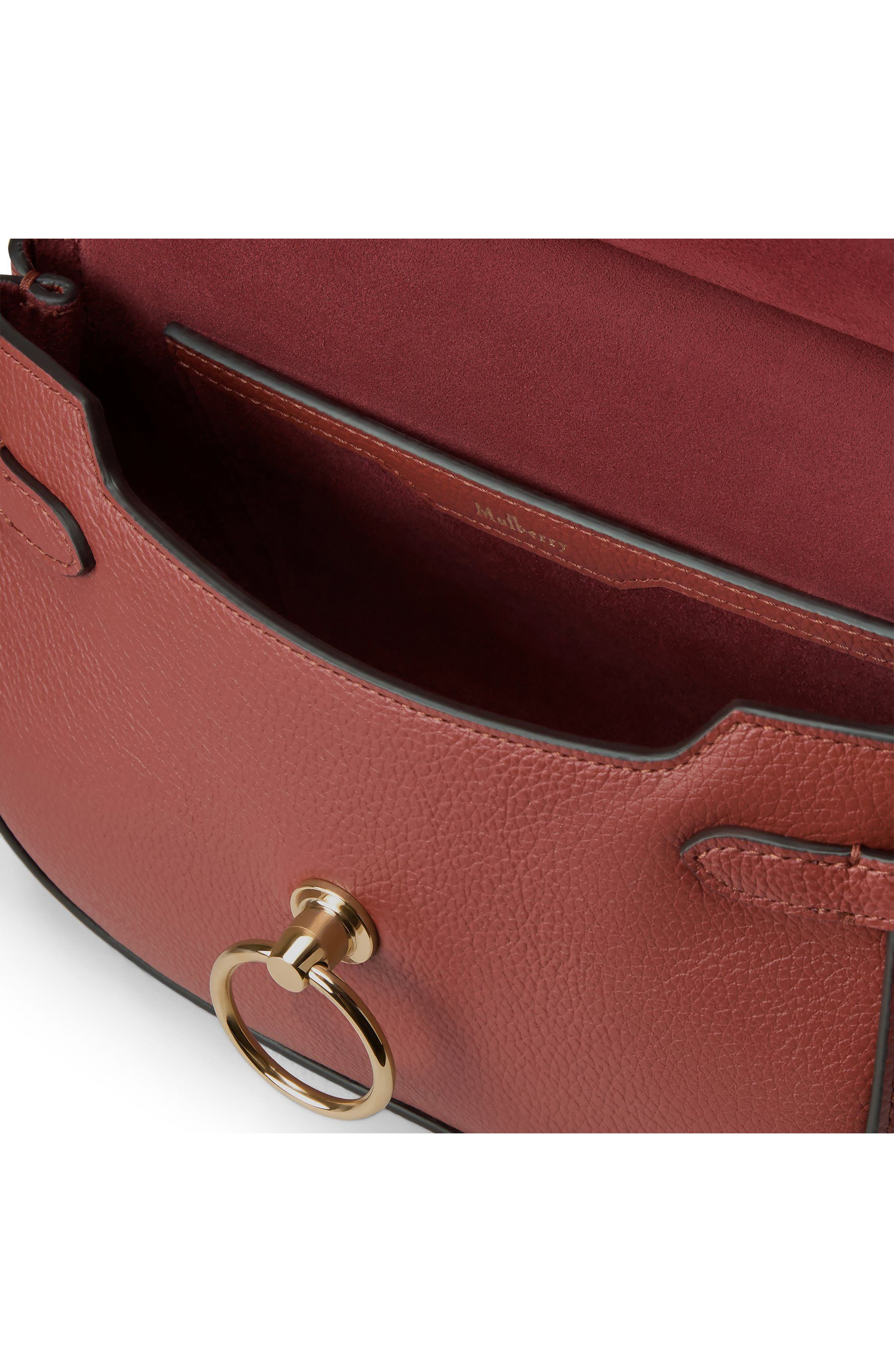 Женские сумки Mulberry Small Amberley Leather Satchel — фото 3