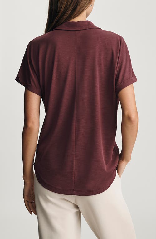 Mavi Jeans Sassafras Button-up Shirt In Burgundy