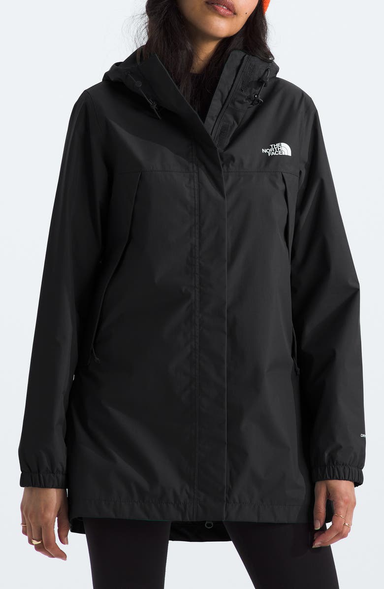 The North Face Antora Waterproof Hooded Parka, Main, color, 