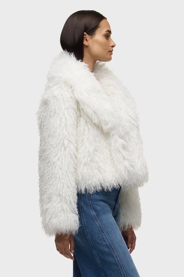 Mongauxlian Cropped Coat, Alternate, color, NATURAL
