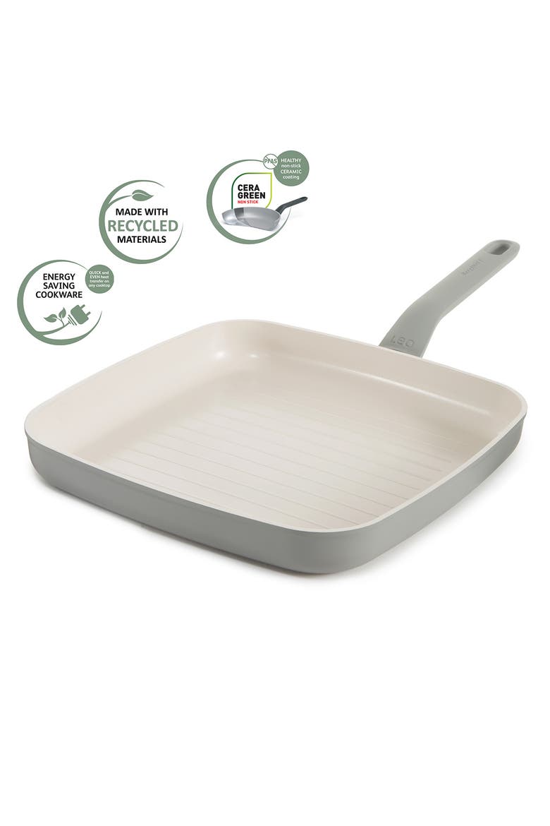 Leo Balance Square Grill Pan, Alternate, color, MOON MIST