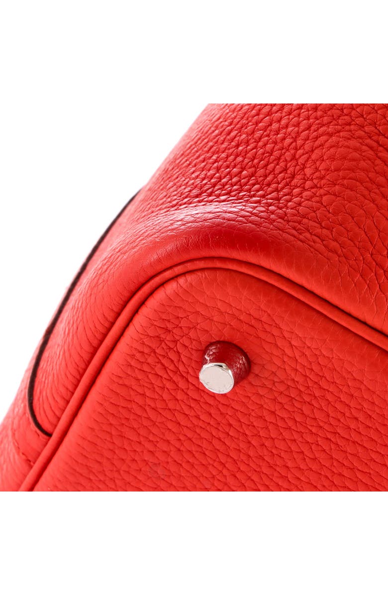 Pre-Owned Hermes Picotin Lock Bag Clemence MM, Alternate, color, Rouge Tomate