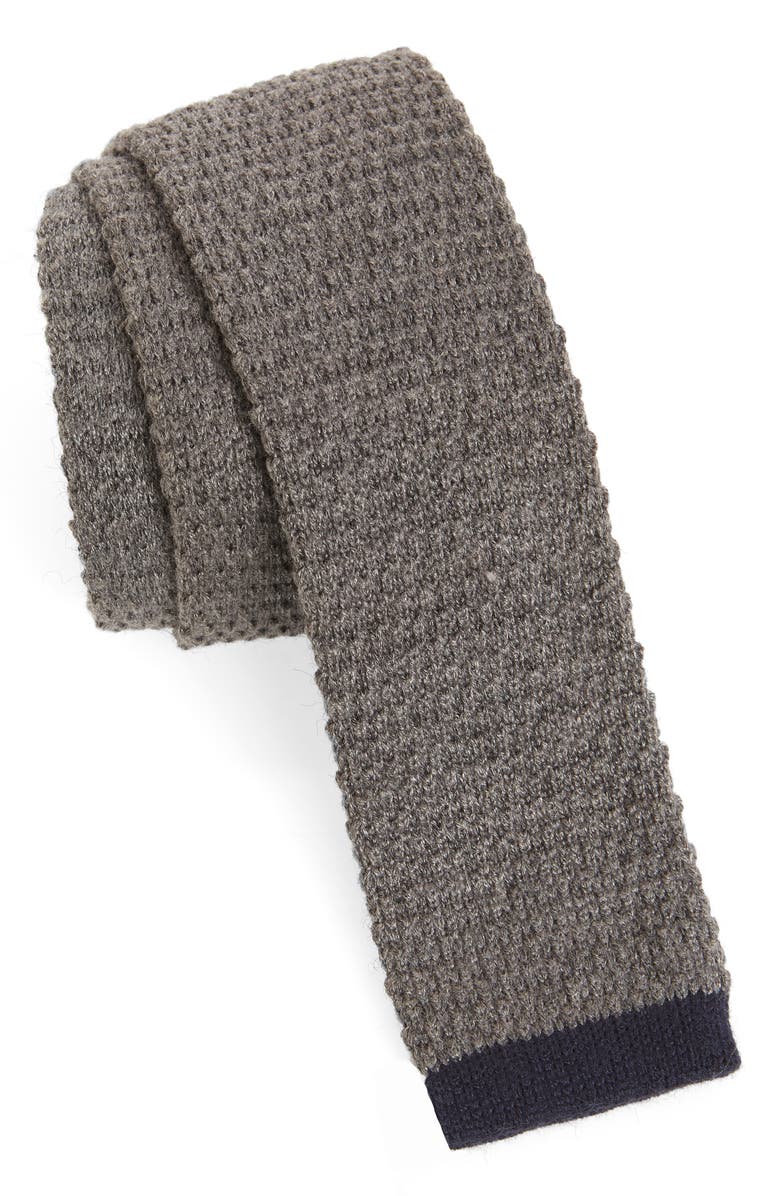 1901 Belvin Knit Skinny Tie, Main, color, 