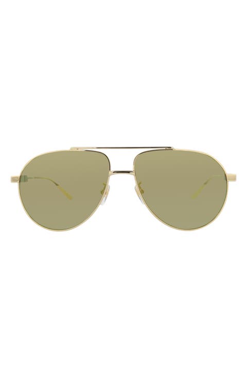61mm Aviator Sunglasses