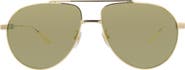 Gucci 61mm Aviator Sunglasses