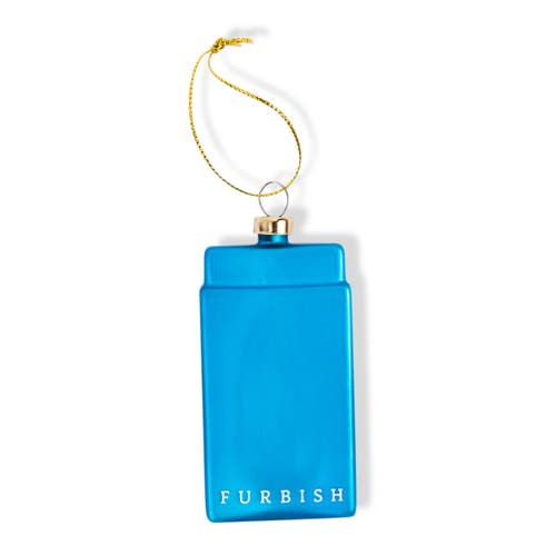 Furbish Matchbook Ornament In Blue