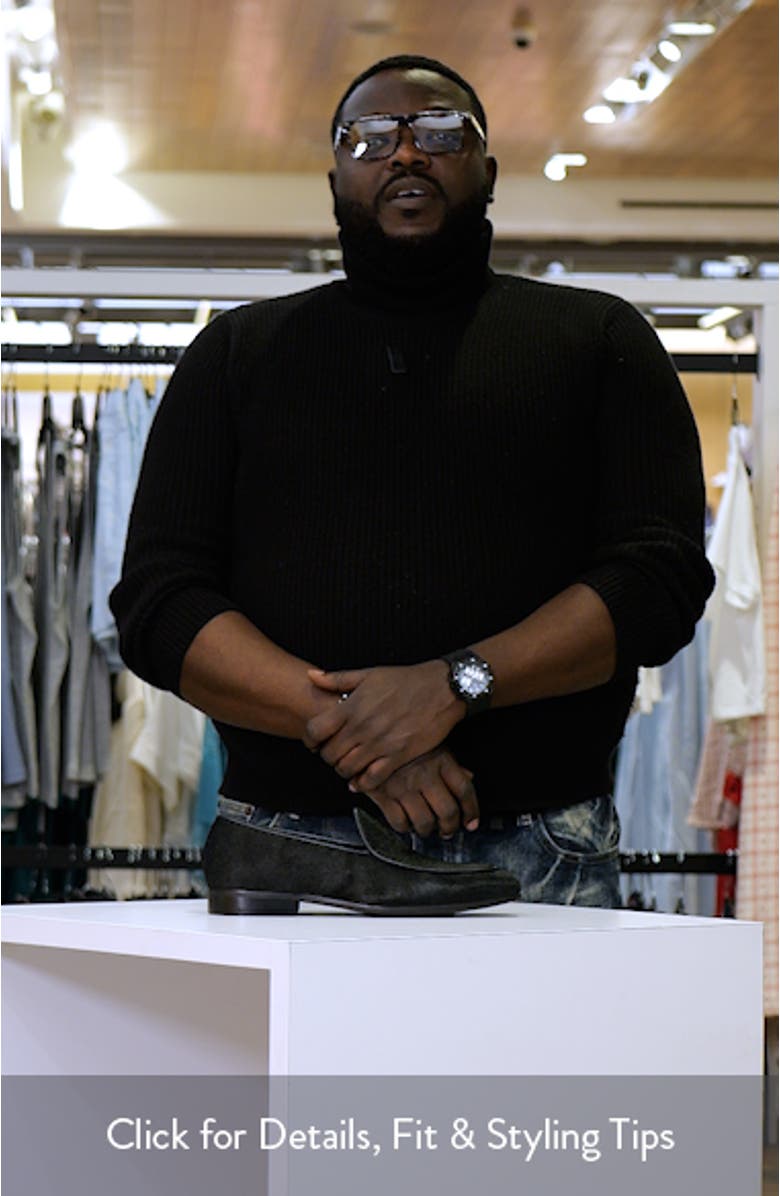 Lanette Genuine Calf Hair Loafer, sales video thumbnail