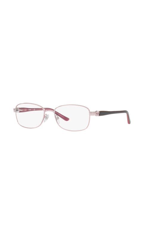 Sferoflex 54mm Rectangle Optical Glasses In Metallic