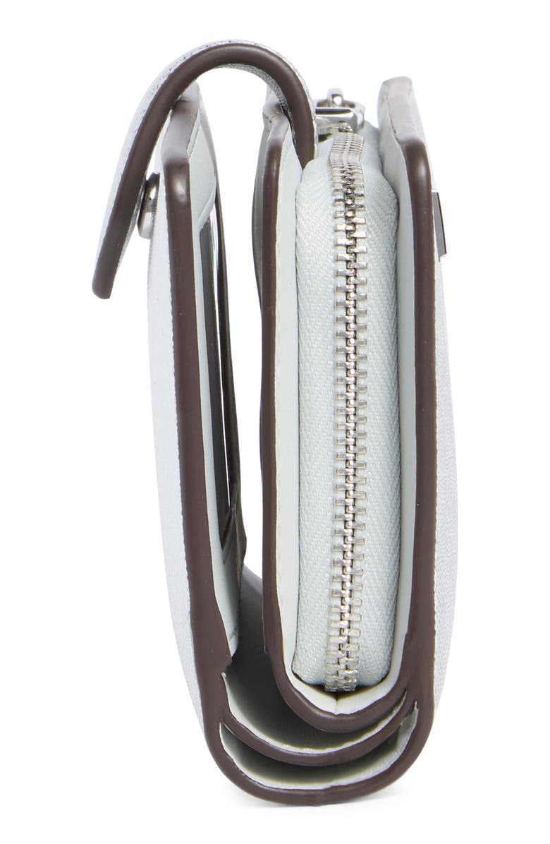 Kate Spade New York kenzie metallic bifold wallet, Alternate, color, Lunar Light