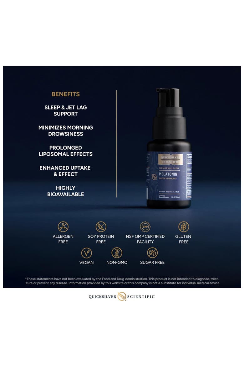 Liposomal Melatonin Liquid Supplement, Alternate, color, None