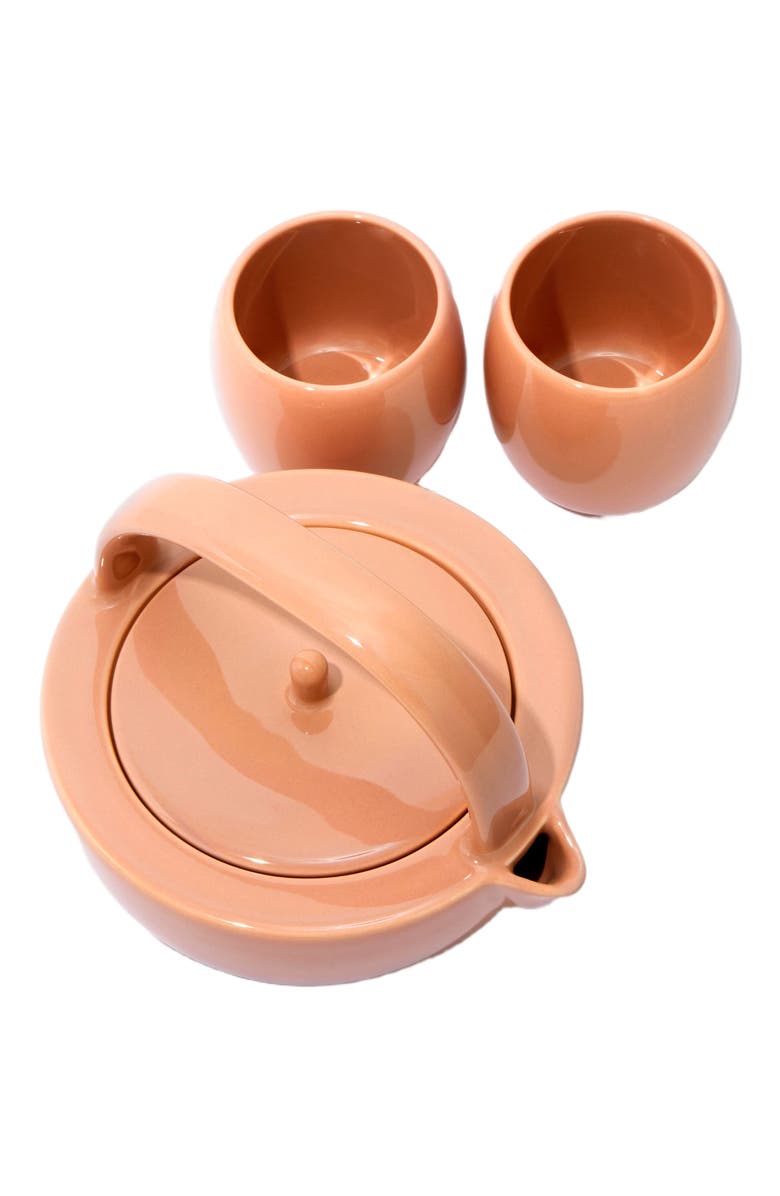 Fors Studio Small Tea Set, Main, color, Coral