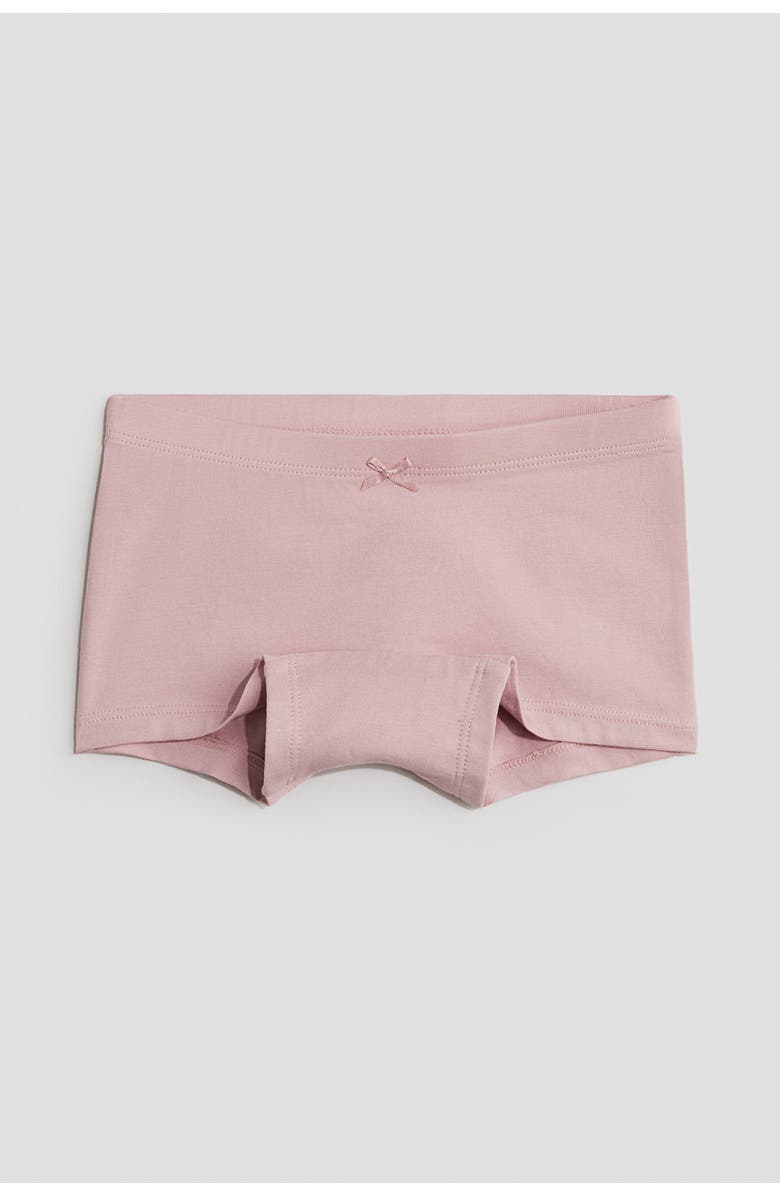 H&M 10-pack Cotton Boxer Briefs, Alternate, color, Dusty Pink/Gray Melange