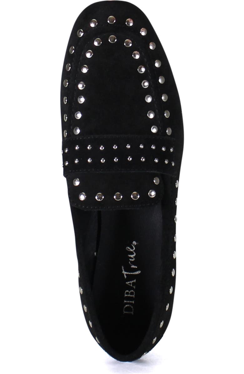 Diba True CAN YON Suede Slip On Loafer, Alternate, color, Black