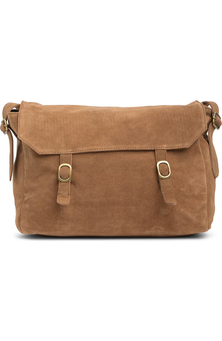 Urban Outfitters Zahara Suede Messenger Bag, Main, color,