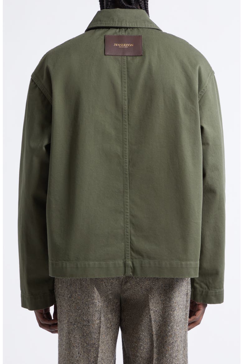Anchor Patch Pocket Chore Jacket, Alternate, color, WASHED GREEN
