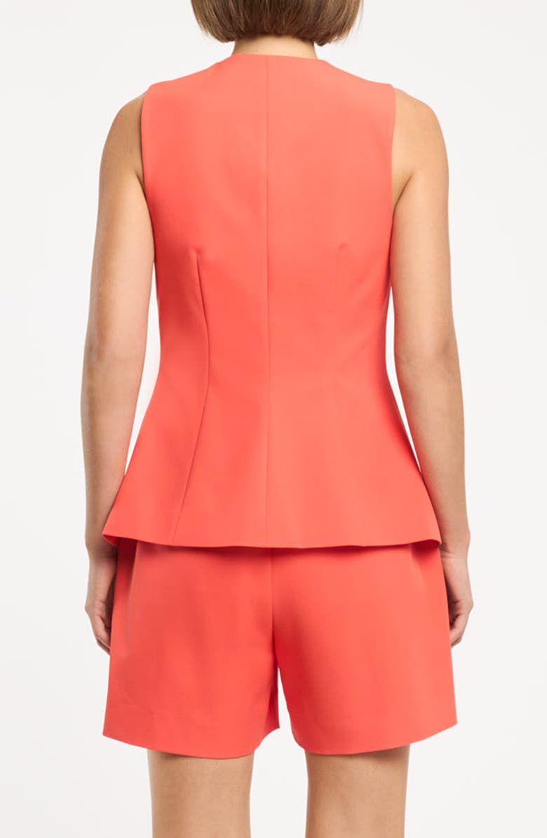 Cinq à Sept Kallen Vest, Alternate, color, Red Tangerine