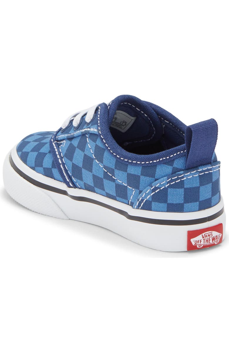 Vans Kids' Atwood Slip-On Sneaker, Alternate, color, Tonal Check True Blue