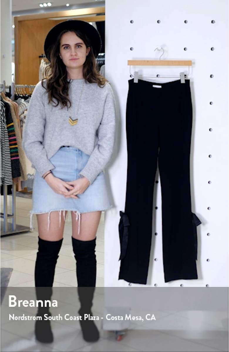 Lou Lou Tie Detail Pants, sales video thumbnail