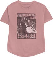 The Breakfast Club Women's The Breakfast Club Distressed Poster  Graphic T-Shirt