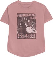 The Breakfast Club Women's The Breakfast Club Distressed Poster  Graphic T-Shirt